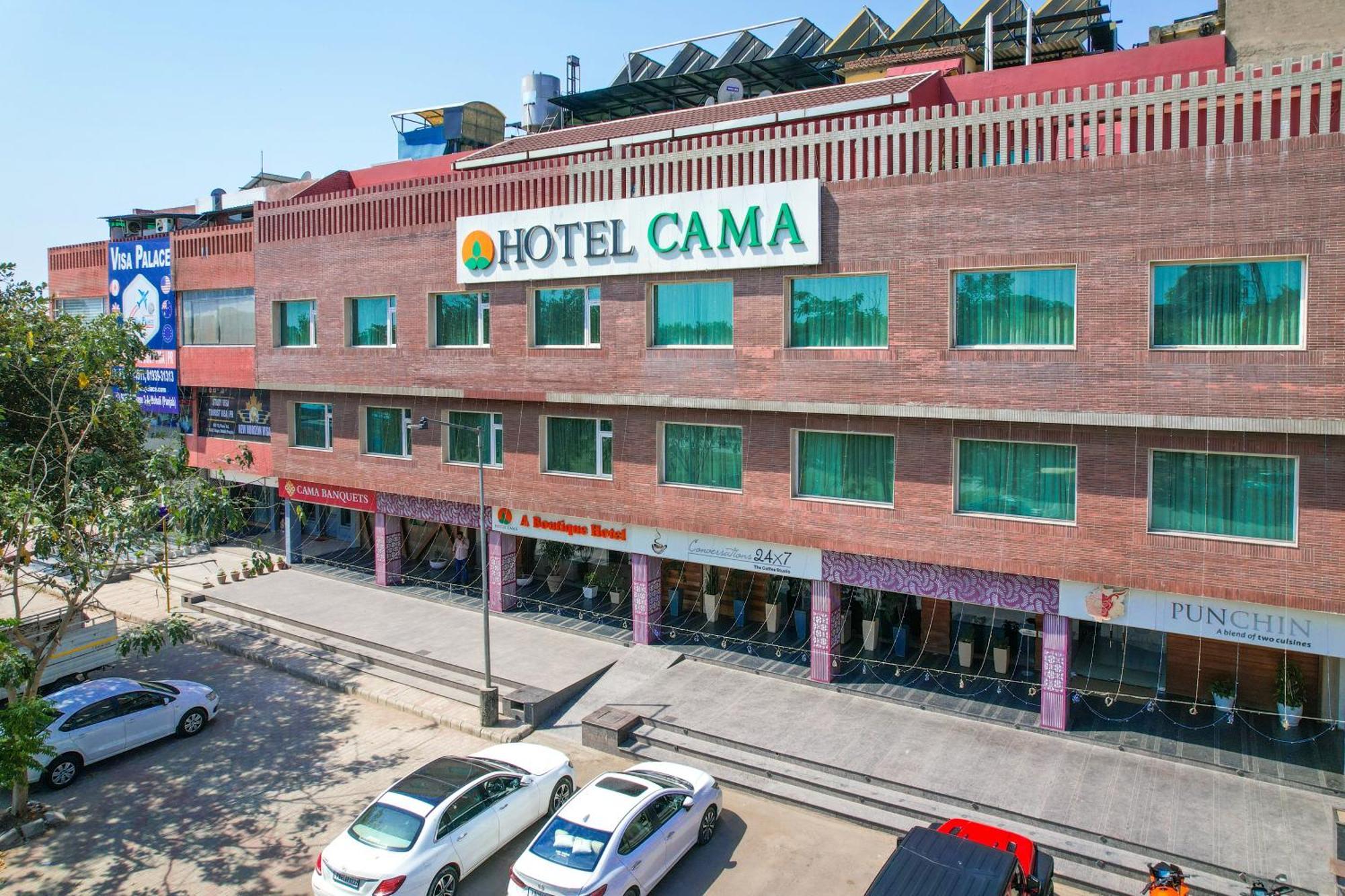 Hotel Cama Mohali Buitenkant foto